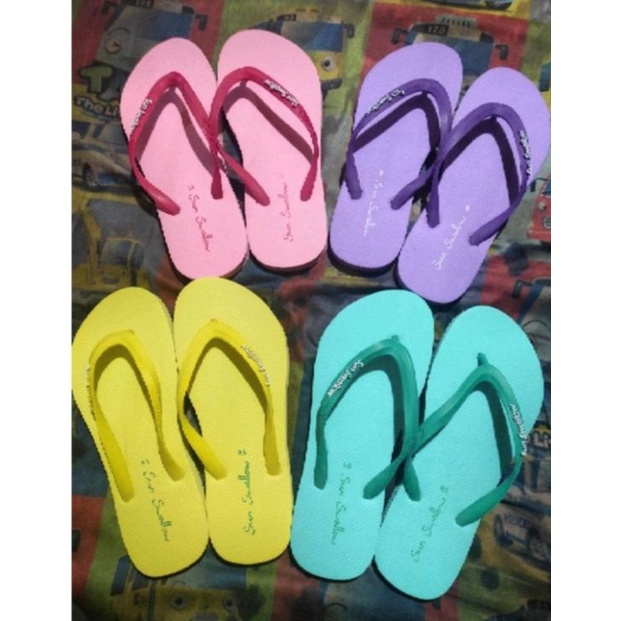 Khusus Grosir isi 6 pasang sandal sun swallow soft