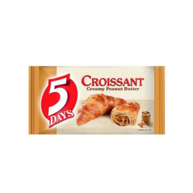 

5DAYS Croissant Creamy PeanutButter 60g