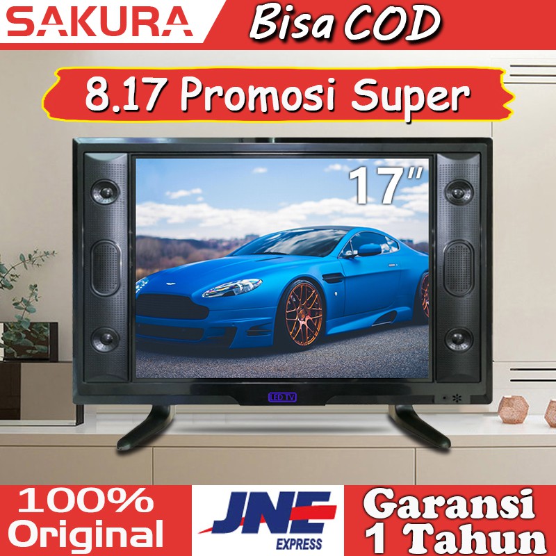 Sakura TV LED 17 inch HD Televisi murah(Model TCLG-S17A) | Shopee Indonesia