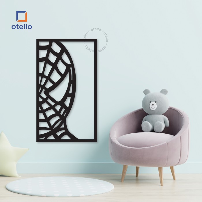 Hiasan Dinding Kamar Anak Spiderman Wall Sticker Akrilik Stiker Timbul