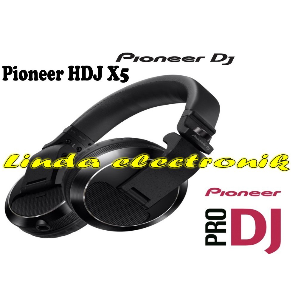 Headphone Pioneer HDJ X5 Original Professional DJ pioneer hdjx5 ORY