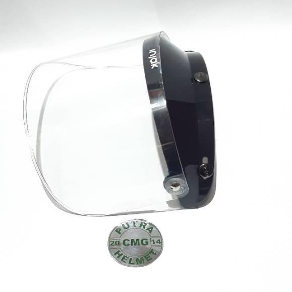 Baru KACA HELM VISOR BOGO CARGLOSS JPN RETRO KACA FLAT KACA DATAR KACA INJAK FLAT