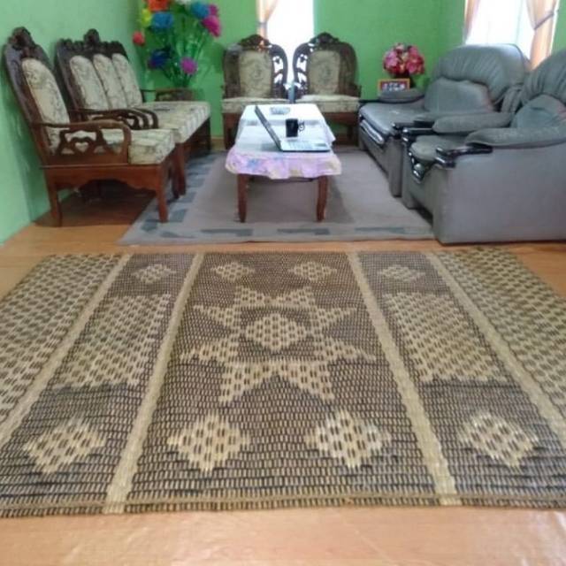 Tikar Rotan Bidai Ukr.150x210cm - Tikar Rotan Kalimantan