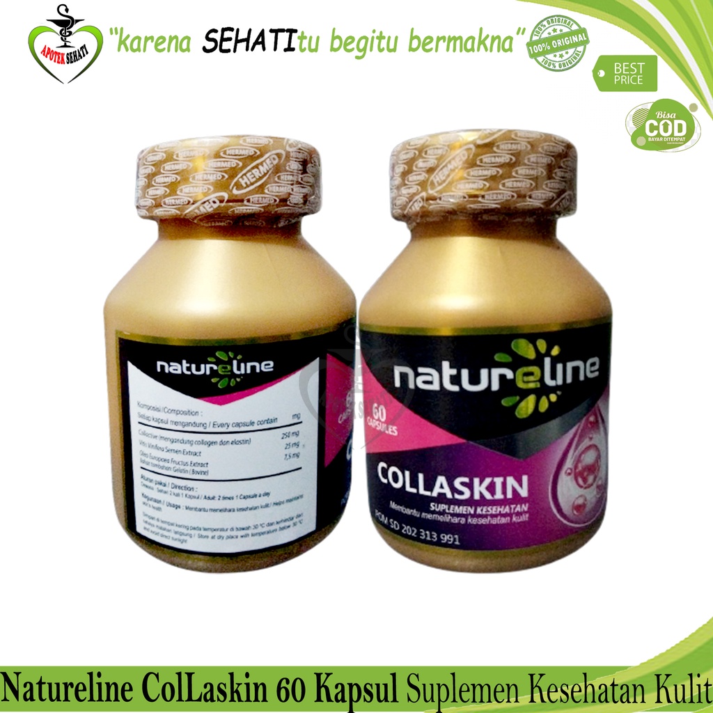 Natureline Collaskin Memelihara Kesehatan Kulit 60 Kapsul Collagen