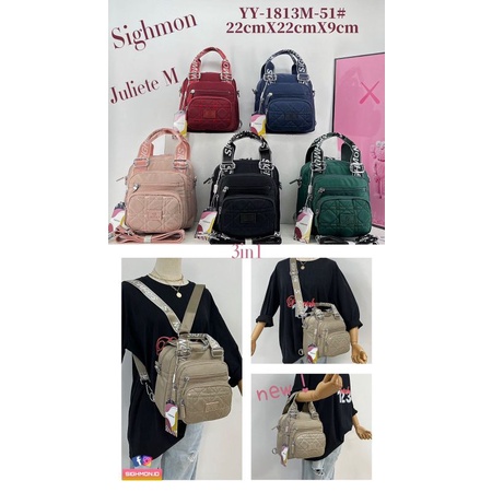 Tas_ 3in1 Wanita - Slempang/Import