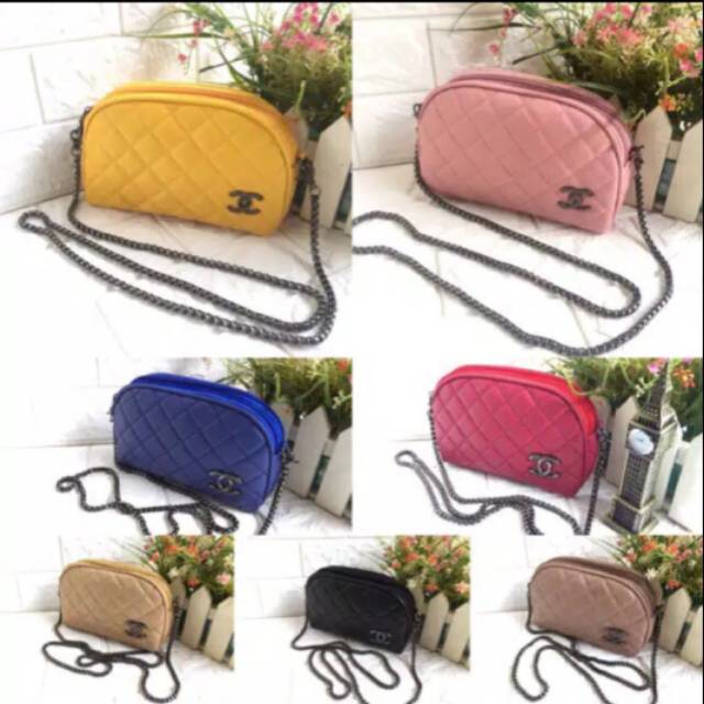 Tas chanel rantai 2 ruang