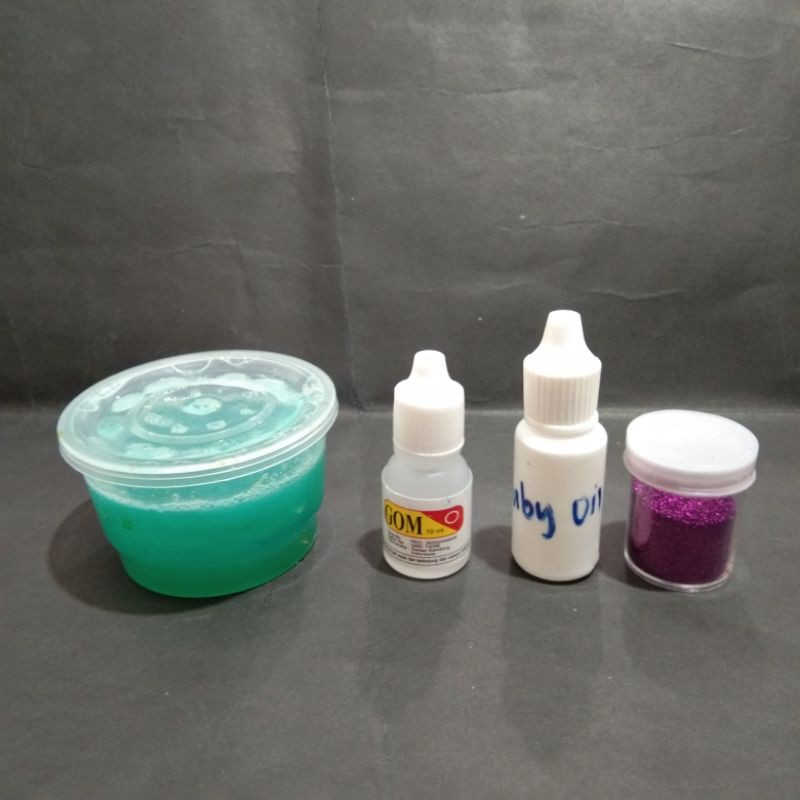 Paket Ekonomis Bahan Slime Murah Banget Slime Kit Shopee Indonesia