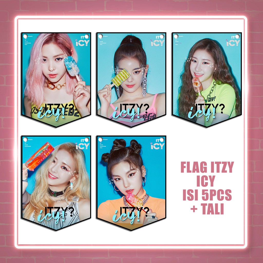 FLAG ITZY ICY 1SET