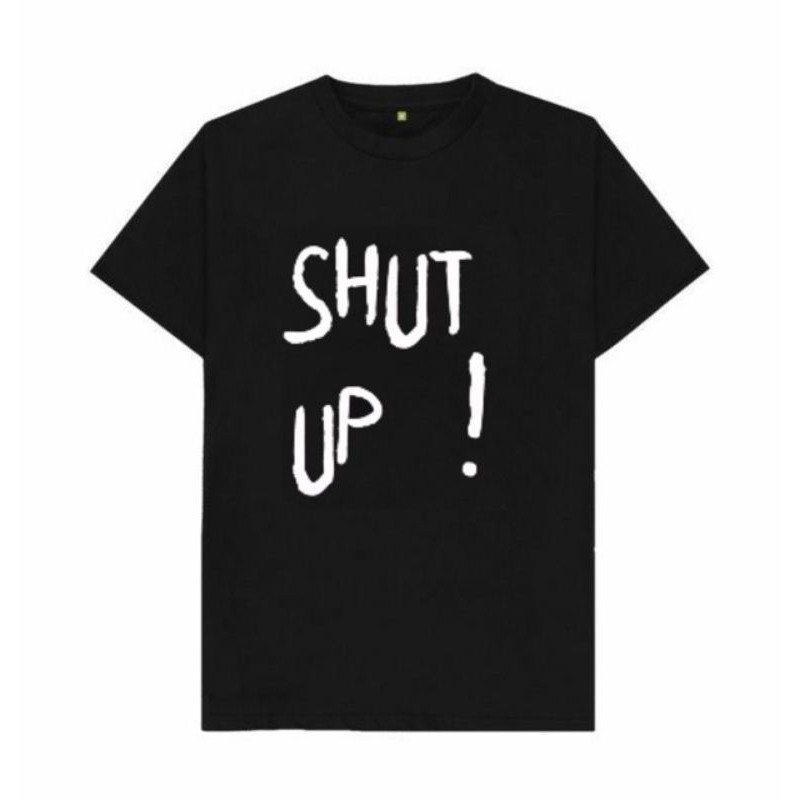 murah!!! kaos v taehyung shut up unisex combed 30s