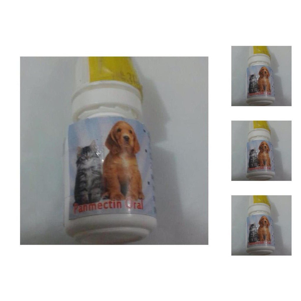 obat minum kucing anjing kelinci hewan panmectin jamur kutu parasit