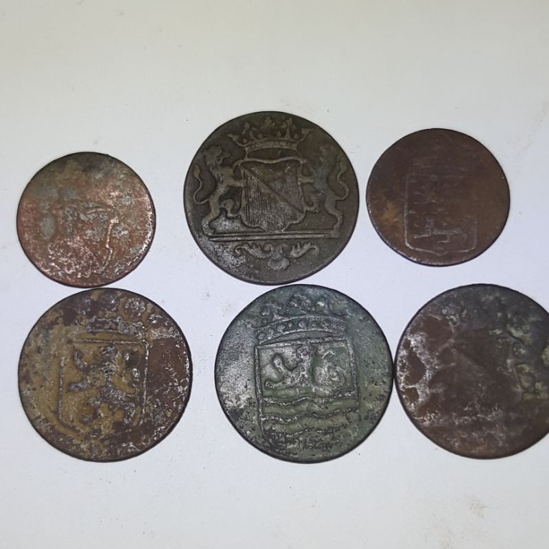 koin voc borongan 6 pcs coin voc