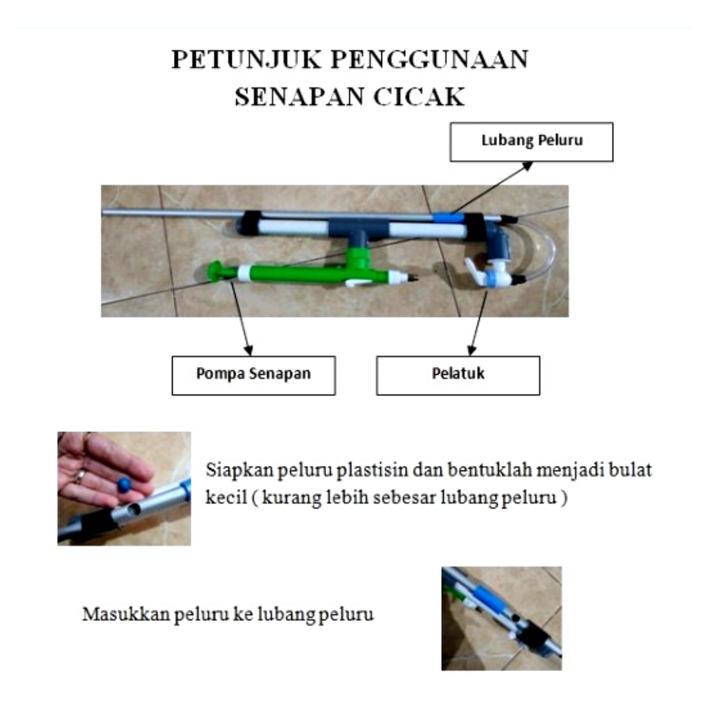 SENAPAN CICAK - TEMBAK TEMBAKAN CICAK - CICAK HUNTER GUN