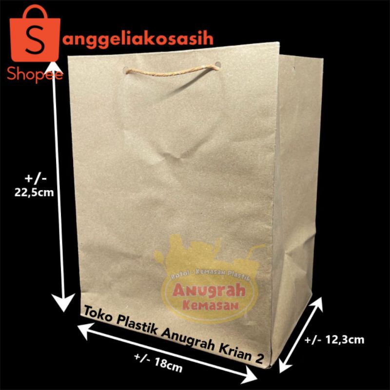 

Paper bag / tas kertas R5 (MINIMAL BELI 12 BIJI)