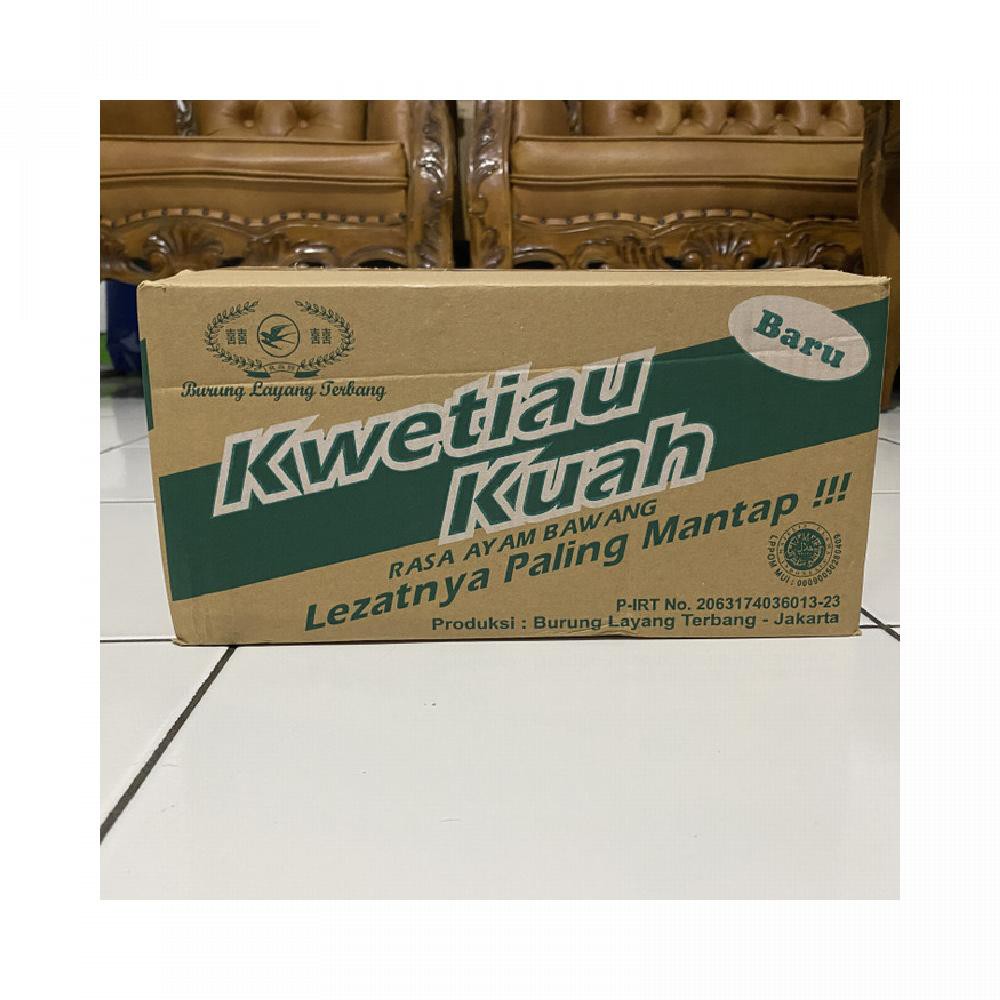 

Kwetiau Kuah cap Burung Layang Terbang 1 Dus isi 20