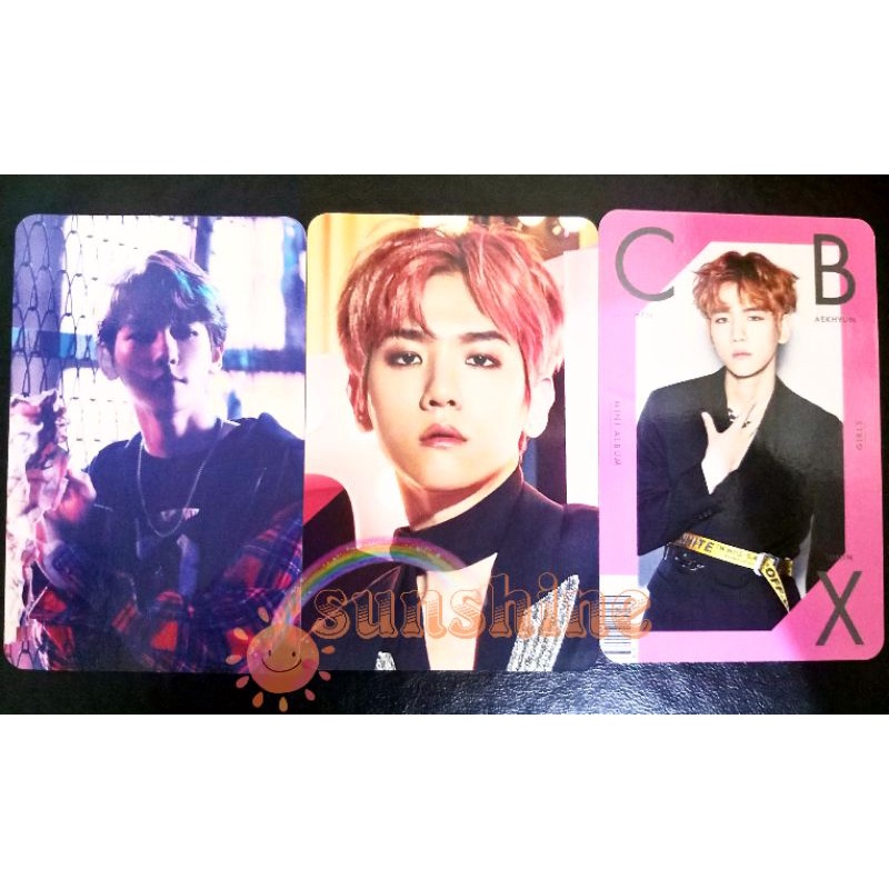 PC PHOTOCARD BAEKHYUN COMING OVER MAGIG GIRLS