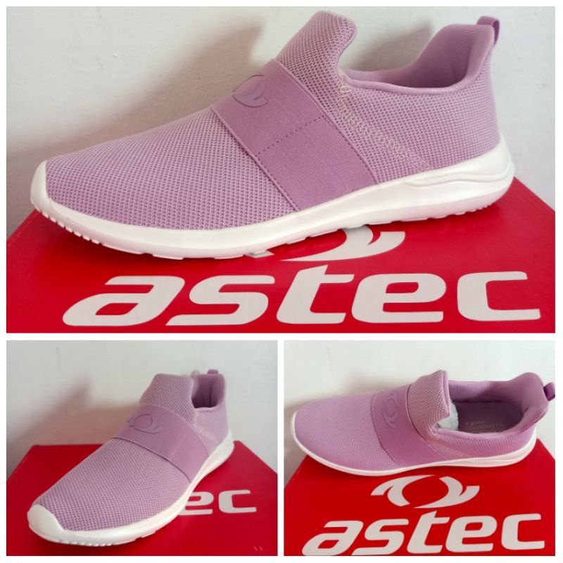 Sepatu Slip On Wanita Astec Adwel Lavender Original