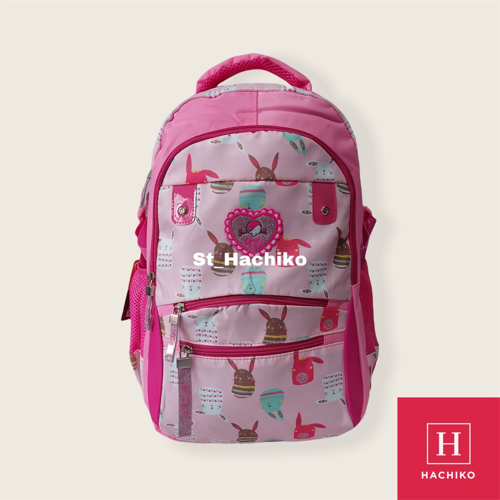 [TERMURAH] Tas Ransel Sekolah.Silver Girl Backpack Remaja Cewe / Wanita Motif Lucu Alto Original | T