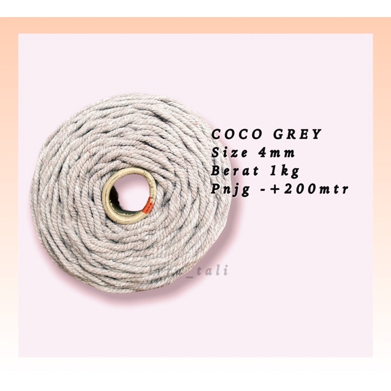 Tali katun warna COCOGREY 1kg