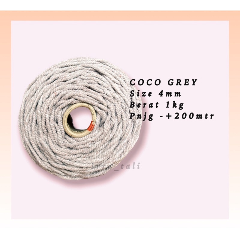 Tali katun warna COCOGREY 1kg