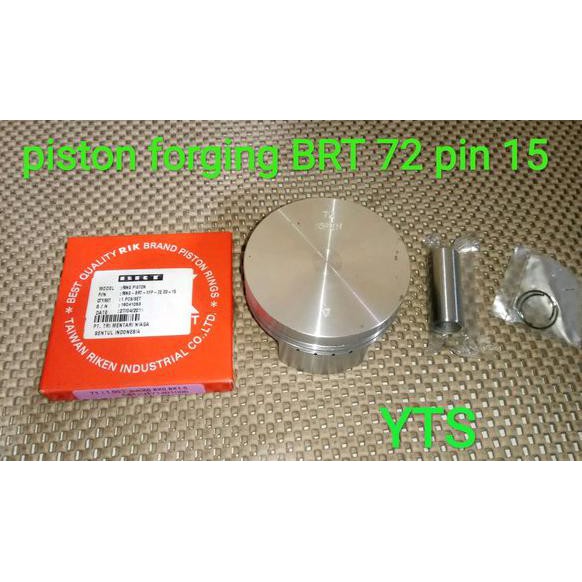 Super Forging Piston Brt 72 Mm Pin 15 Mm Seher Forged Brt Diameter 72 Mm Pen 15 Mm