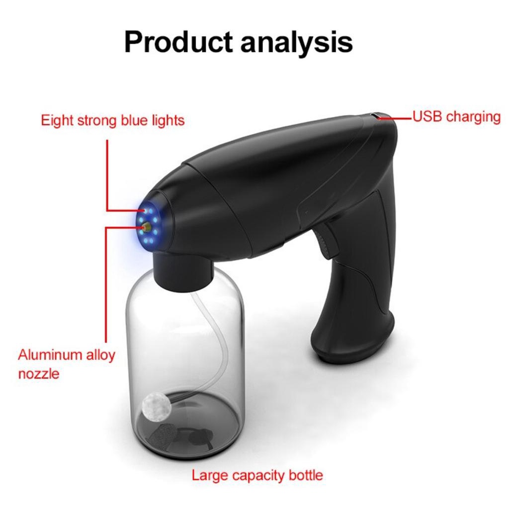 SALTBOX NSD901 Nano Spray Gun UV Light Desinfectant Wireless Type C