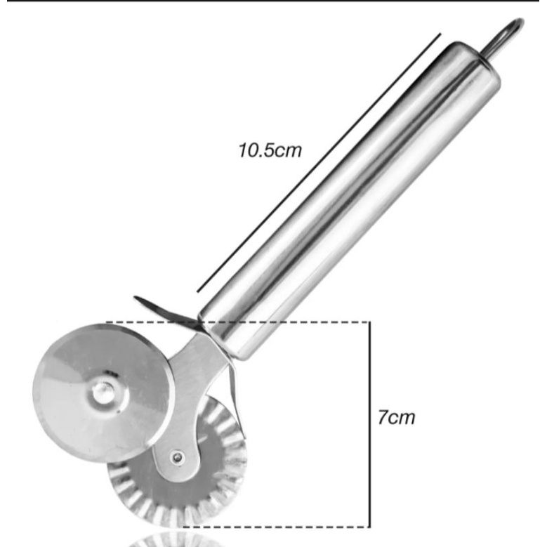Alat pemotong pizza/Pemotong pizza/Pisau pizza/Pisau pemotong pizza
