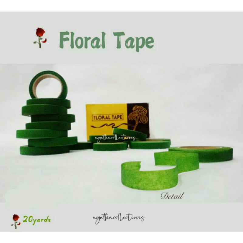 (grosir)Solasi Daun/ Solasi Bunga / Floral Tape 20 yard