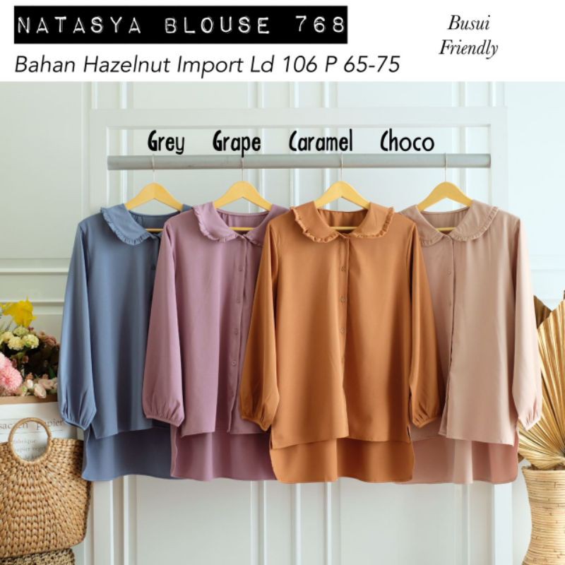 NATASYA BLOUSE / ATASAN / KASUAL