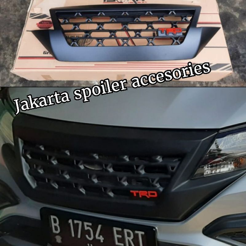 Grill TRD all new rush Terios 2018-2021 plastik abs