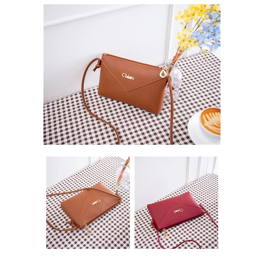 Hot Sale Fashion Tas Selempang Kulit Wanita Simple Elegant