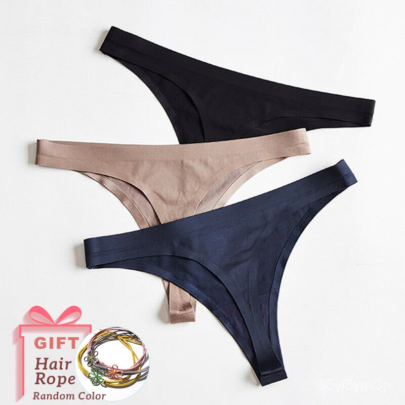 ALLMIX Sexy Women's Panties Hollow Out Underwear Seamless T-Back