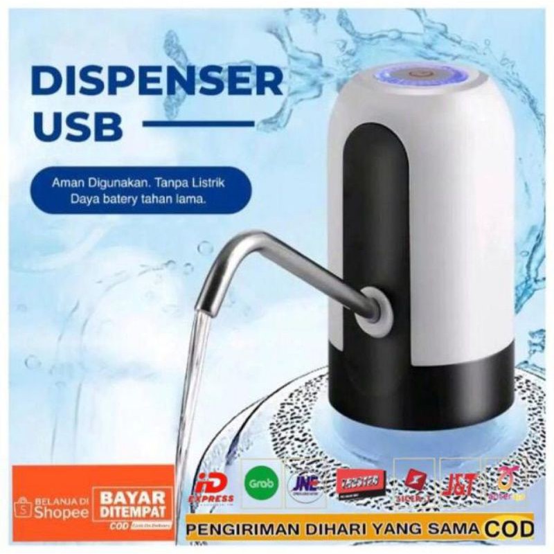 Pompa Galon Elektrik Recharger Dispenser Air Galon Charge DISPENSER USB Tuumyy OLL-012B