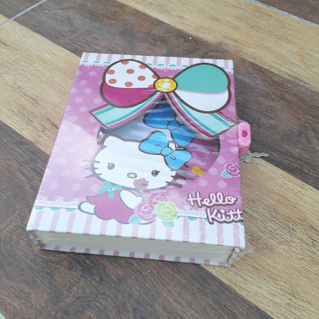 

Diary agenda gembok karakter