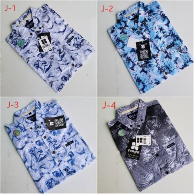 KEMEJA SURFING PRIA LENGAN PENDEK SIZE M, L, XL