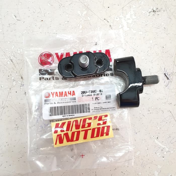 KLEMAN STANG XRIDE BAGIAN BAWAH (2BU F3442) SATUAN ASLI YAMAHA