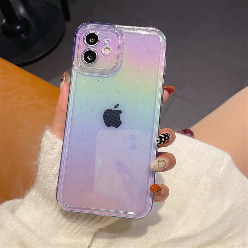 Hard case Hp Gambar Bintang Warna-Warni Untuk iphone x / xs / xr / xsmax / 11 / 12 / 13pro max