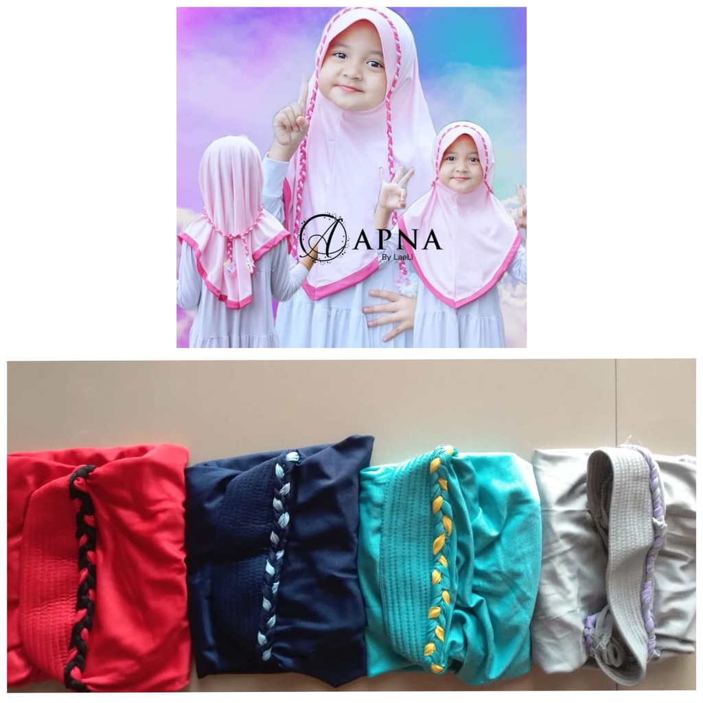 [ZBK]Jilbab Anak - Apna Aishwa