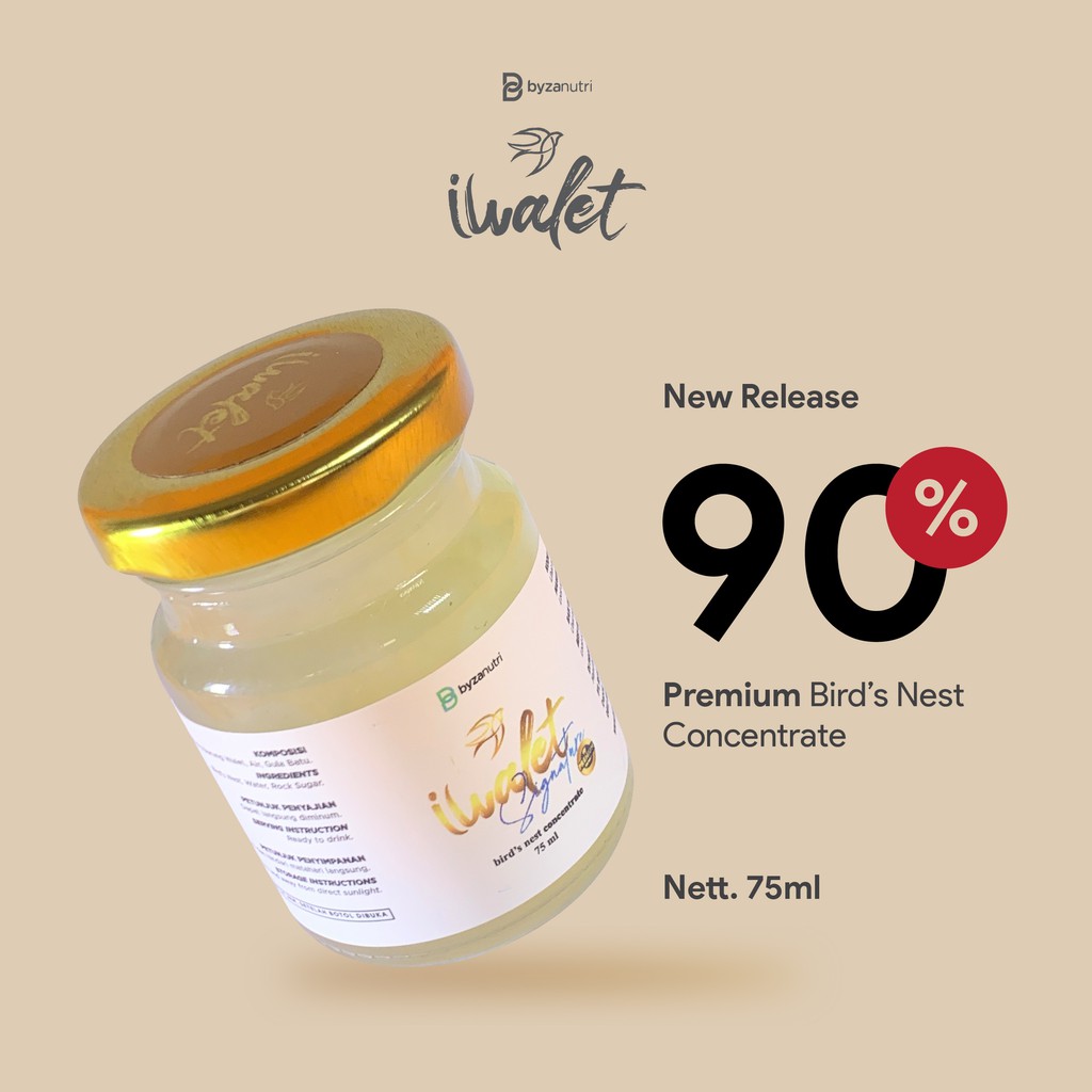 

PREMIUM Iwalet Bird's Nest Concentrate Minuman Sarang Burung Walet