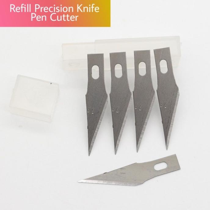 

Refill Precision Knife / Isi Ulang Mata Pisau Pen Cutter limspoly48 Ayo Beli