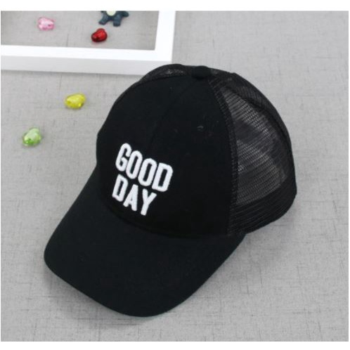 Hz TOPI FASHION ANAK UNISEX / TOPI CASUAL CAP HAT / TOPI BASEBALL JARING GOOD DAY