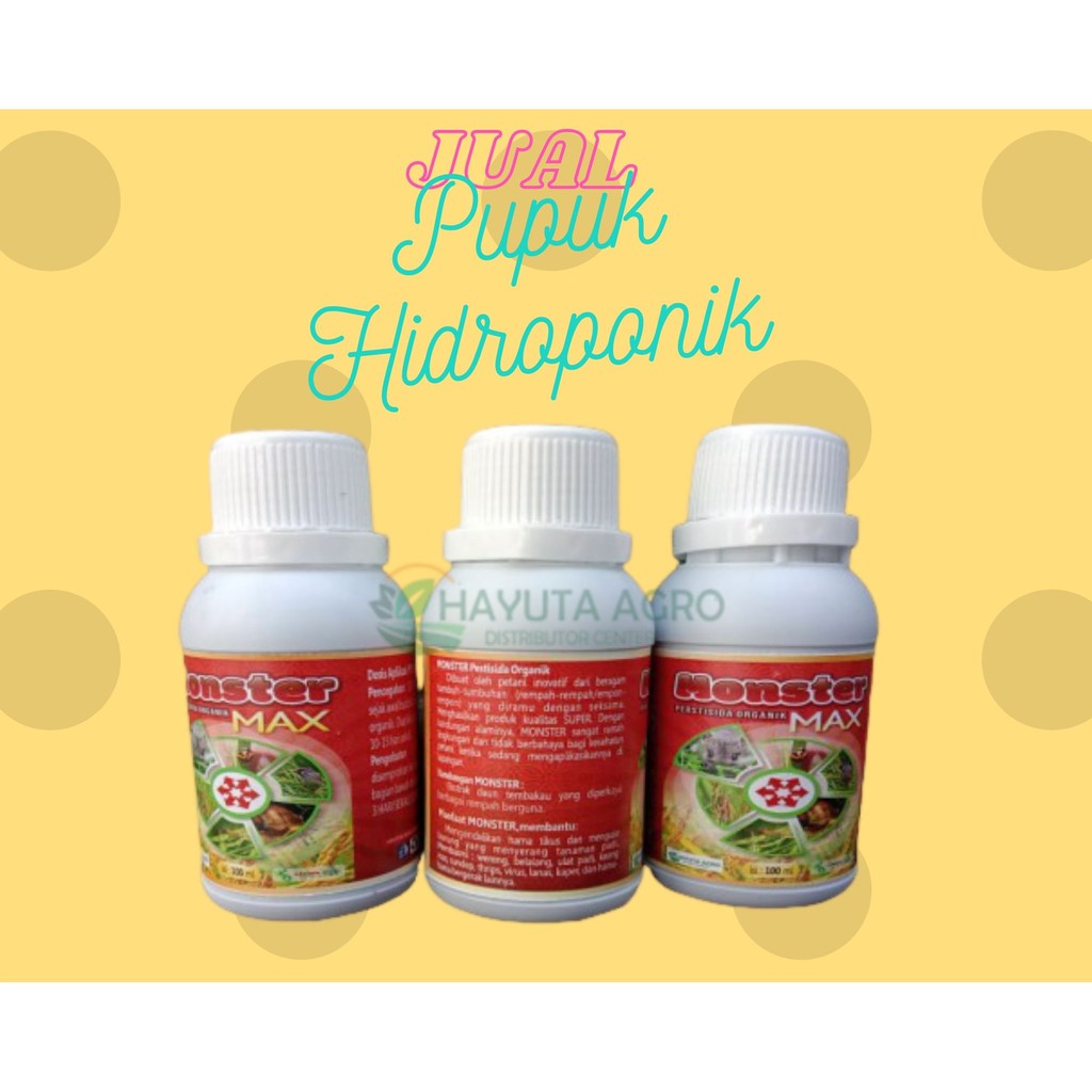 Pupuk Hama Organik, Pupuk Anti Hama, Pupuk Cair Anti Hama, Pestisida Organik Hama Cabe MonsterMax