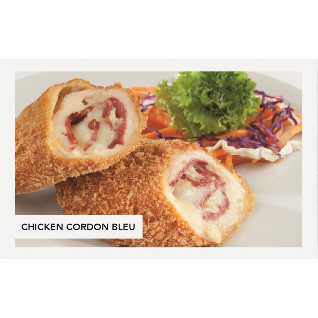

FROZEN FOOD - CHICKEN CORDON BLEU - SIAP GORENG - PRAKTIS - HALAL - LEZAT