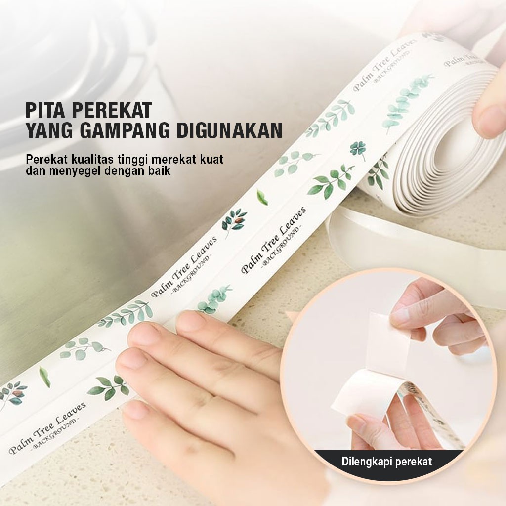 Seal Tape Protection Penutup Celah Siku / Karet Pengaman Ukuran 320CM X 3,8CM HIGH QUALITY