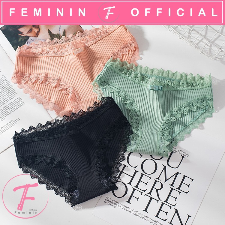 Feminin Celana Dalam Wanita Sexy Daleman CD Wanita Underwear
