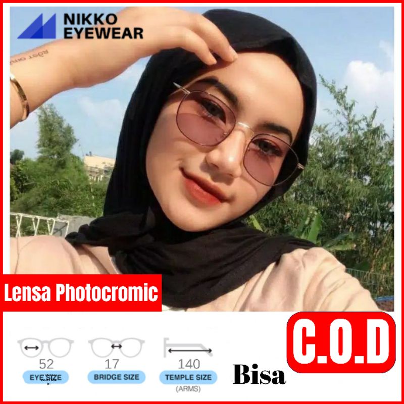 Paket Kacamata 8261, Gratis Lensa Photocromic,Gratis Lensa Blueray,Kacamata ursula kotak