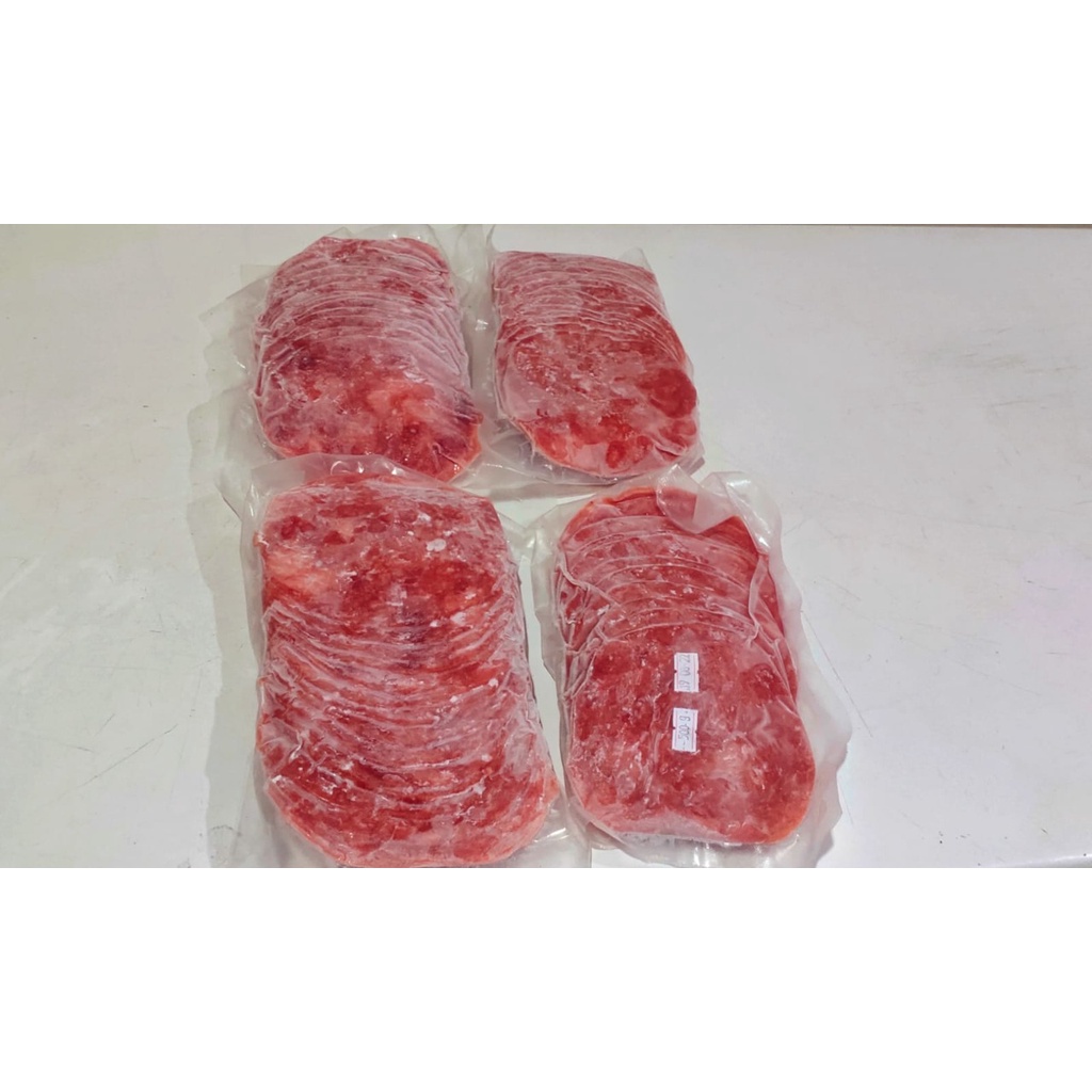 

NATUREFOOD daging babi local pork smoked ham smoked bacon BBQ RIBS