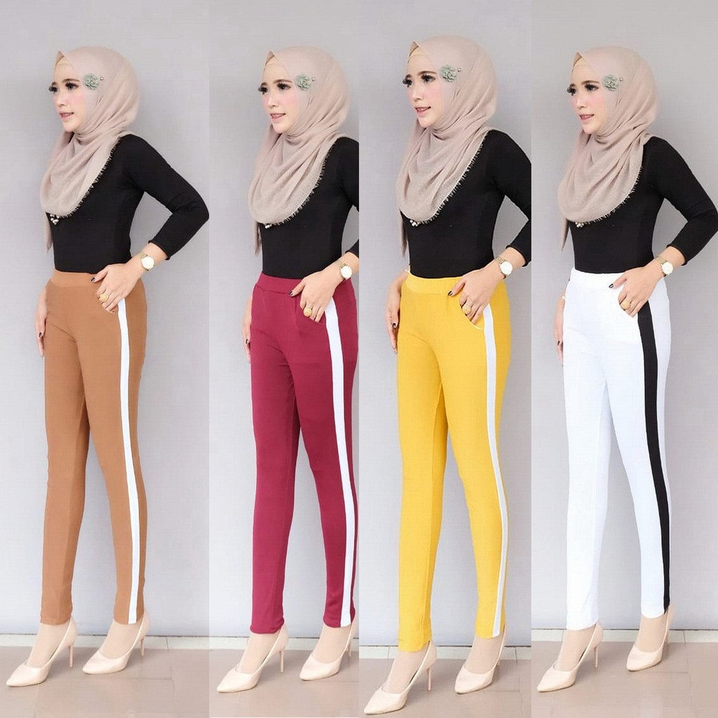 Stripe Pants Celana Training