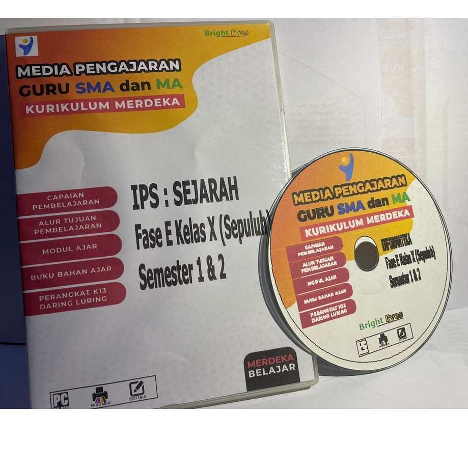 

CD MODUL AJAR SMA/MA IPS : SEJARAH FASE E ( KELAS X )