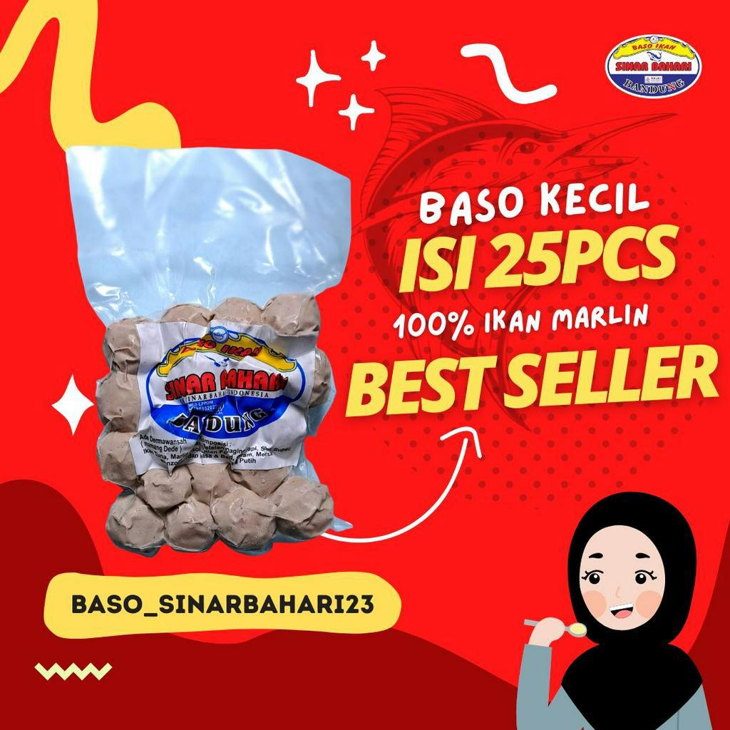 

BASO IKAN KECIL ISI 25PCS, ASLI BAKSO IKAN MARLIN HARGA PALING MURAH LANGSUNG DARI PABRIK BANDUNG, BAKSO IKAN VACUM FRESH