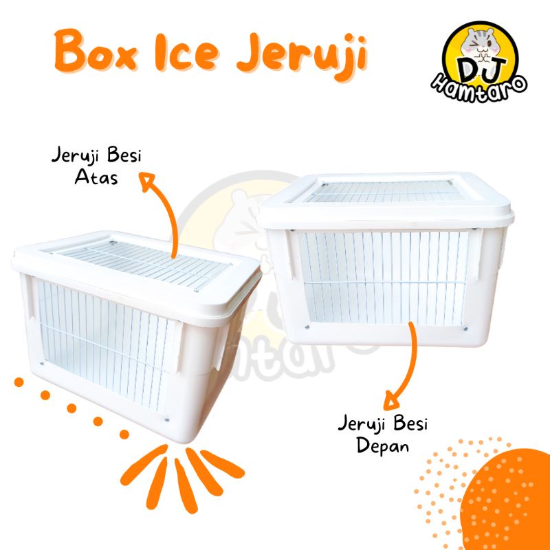 BOX ICE JERUJI KANDANG HAMSTER BOX ICE HAMSTER